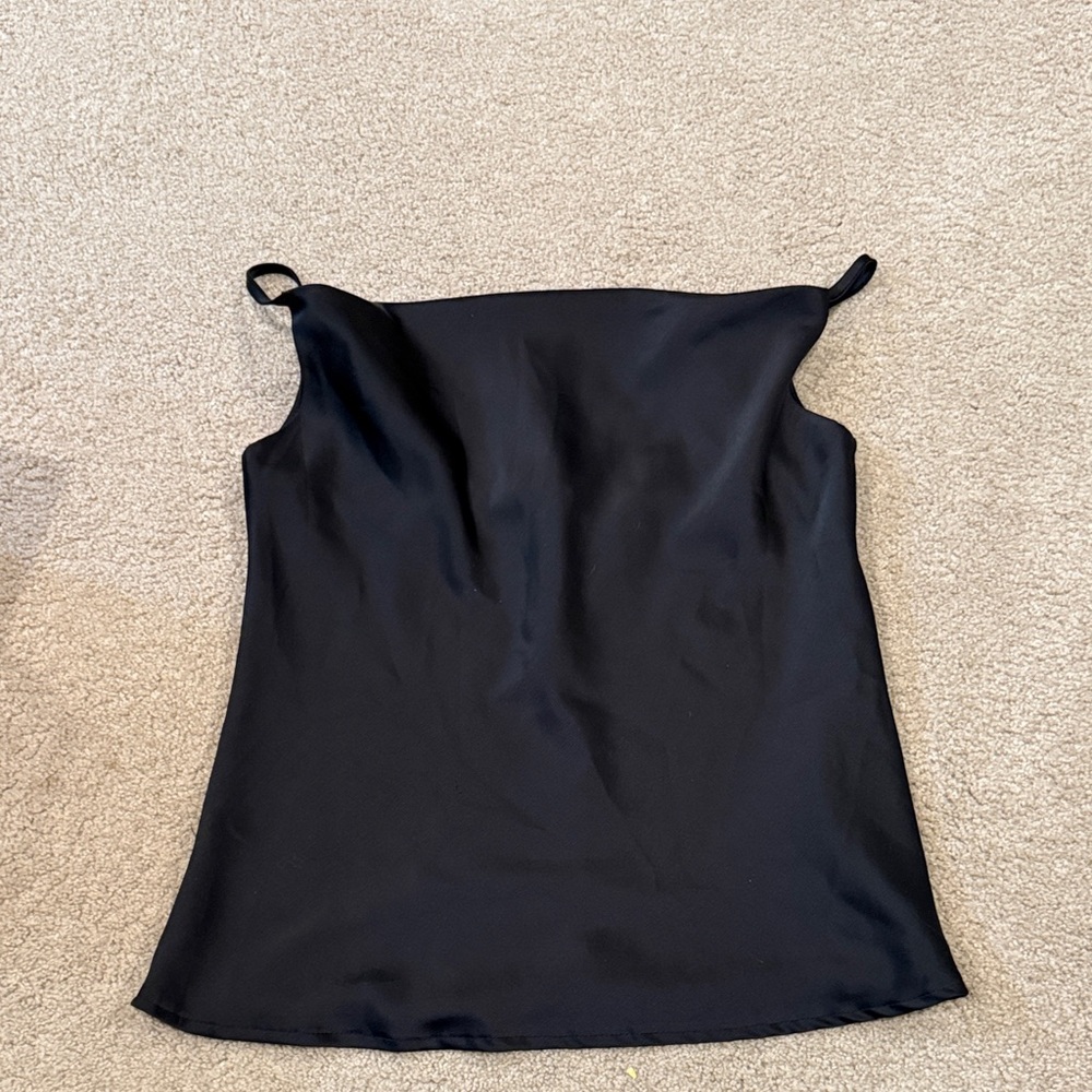Glam Black Camisole Top